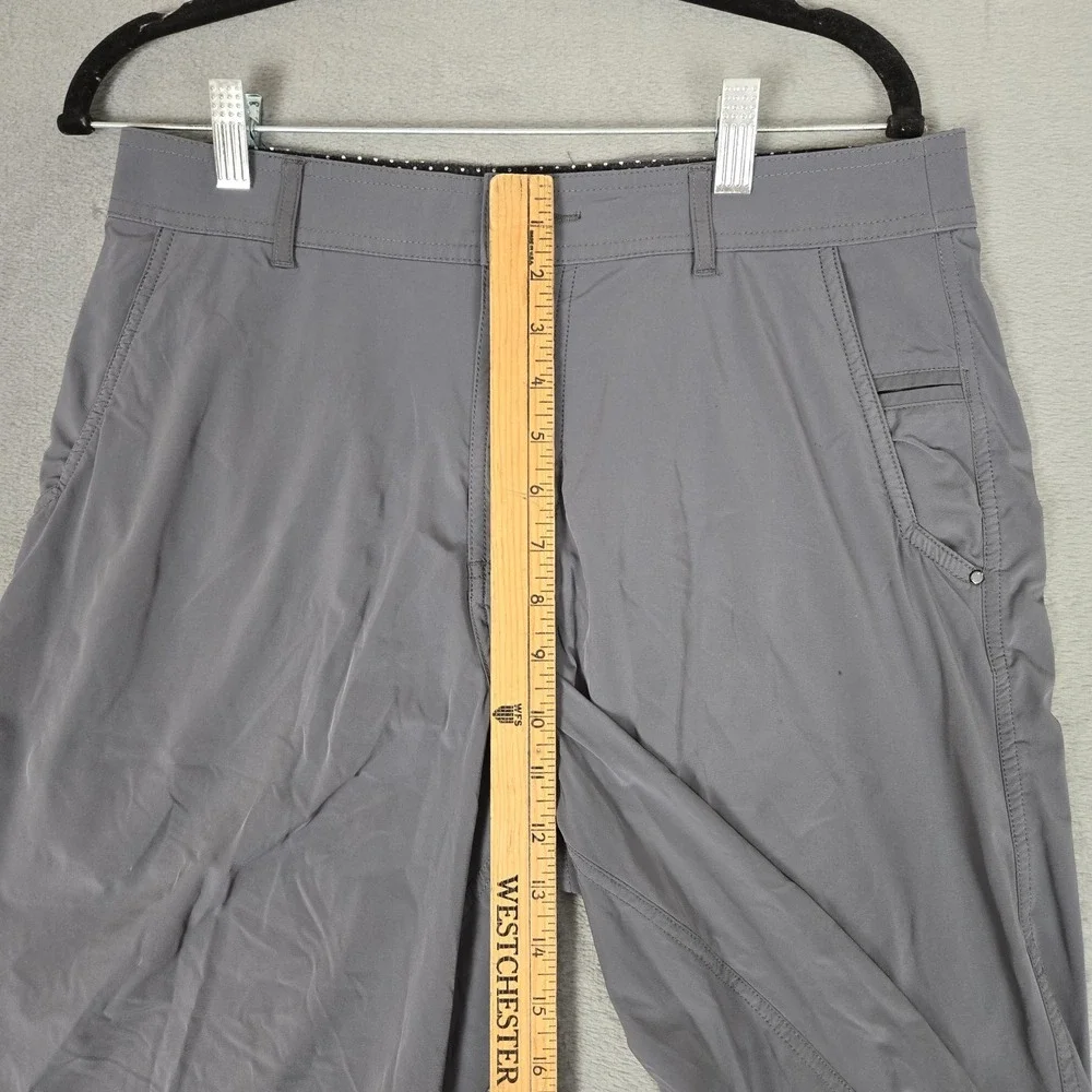Lululemon Kahuna Shorts Mens 32 Gray Chino Golf Performance Athletic Sport